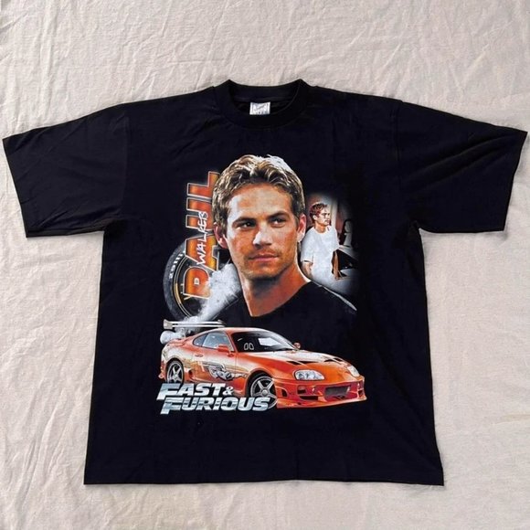 The Fast and the Furious t shirt, Paul Walker t shirt - Picture 1 of 1